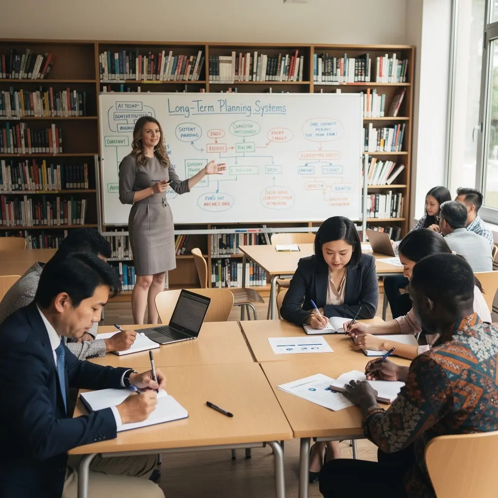 Modern office workspace